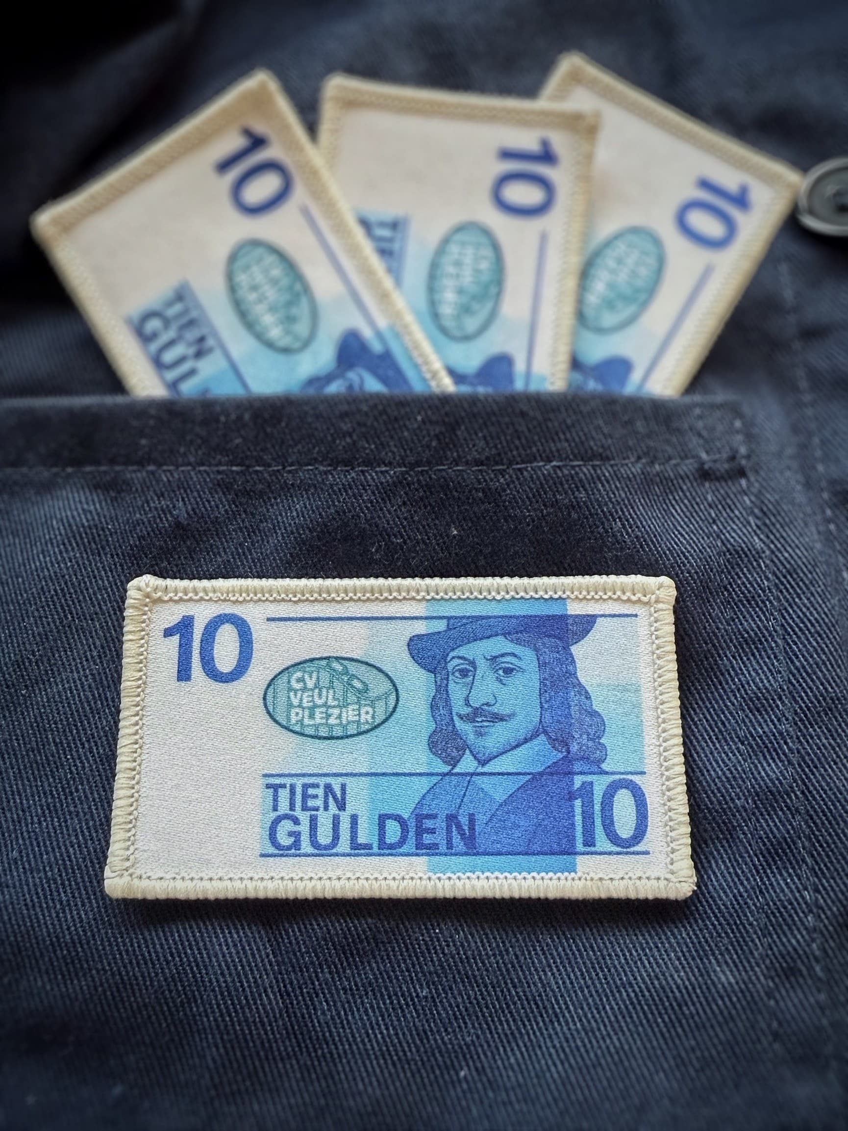 Zo Blauw als een Tientje